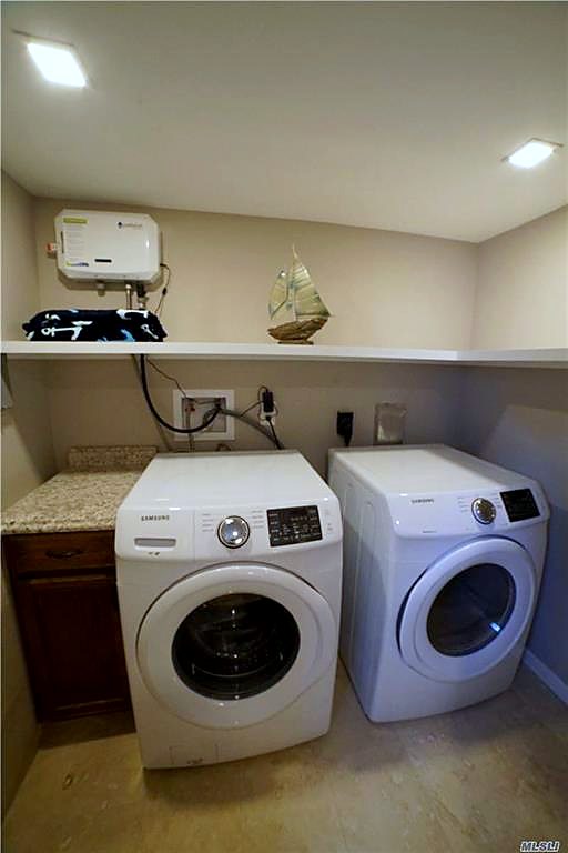 Dedicated laundry room