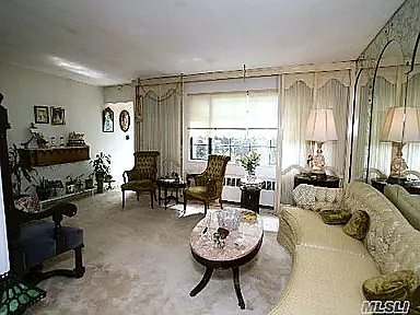 Living and dining room before