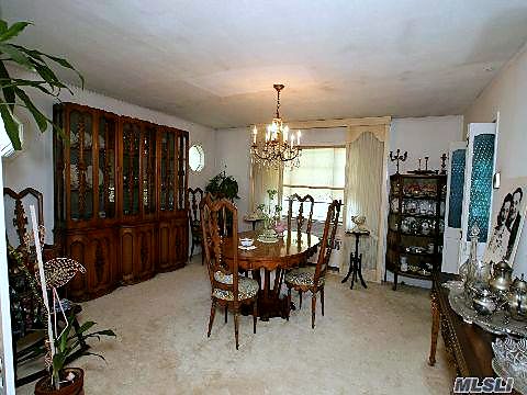 Dining room before