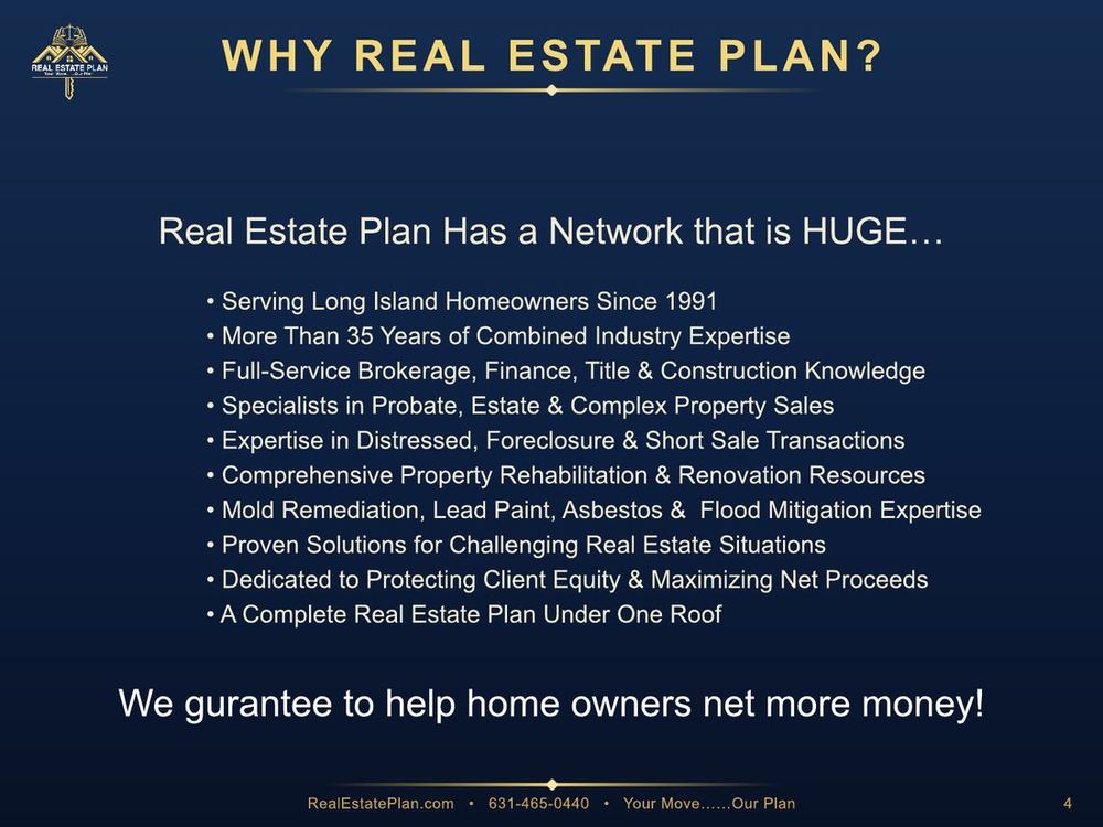 Why Real Estate Plan